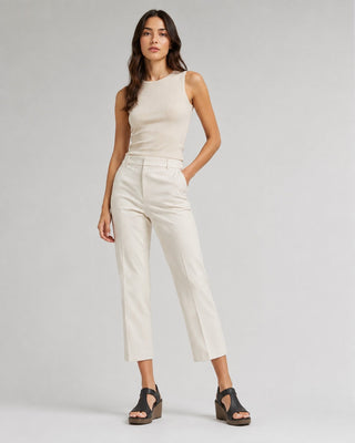 Casual Leaf Print Women's Pants Set with Sleeveless Layered Top and Wide-Leg Trousers 4