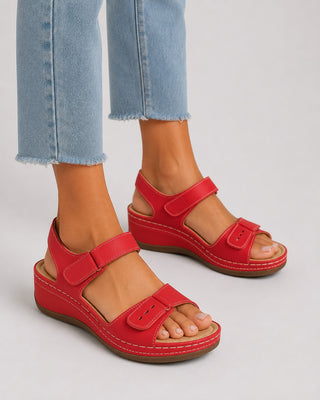 Modern Platform Sandals for Women with Adjustable Straps and Chunky Synthetic Sole for Comfort