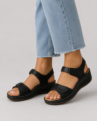 Modern Platform Sandals for Women with Adjustable Straps and Chunky Synthetic Sole for Comfort