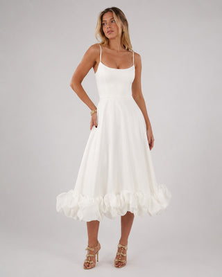 Floral Maxi Dress for Women Sleeveless Lightweight Fabric V-Neckline Pleated Long Dress