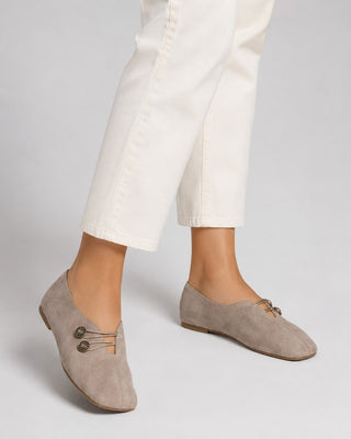 Casual Lace-Up Ankle Boots for Women Suede Upper Ankle Height Vintage Design