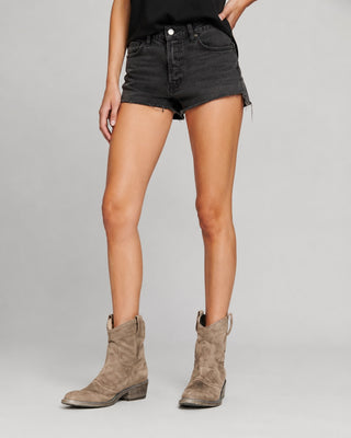 Western Style Suede Cowboy Boots for Women Block Heel Pull-On Design Comfortable Wear